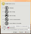 GTK default system license.