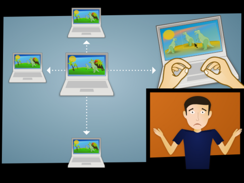 Once someone has one copy of your picture, they have the ability to make more exact copies and then share them. They also have the ability to make changes to your picture, and share that. But what if you don't want them to?