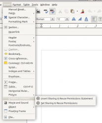 Creative Commons Menu